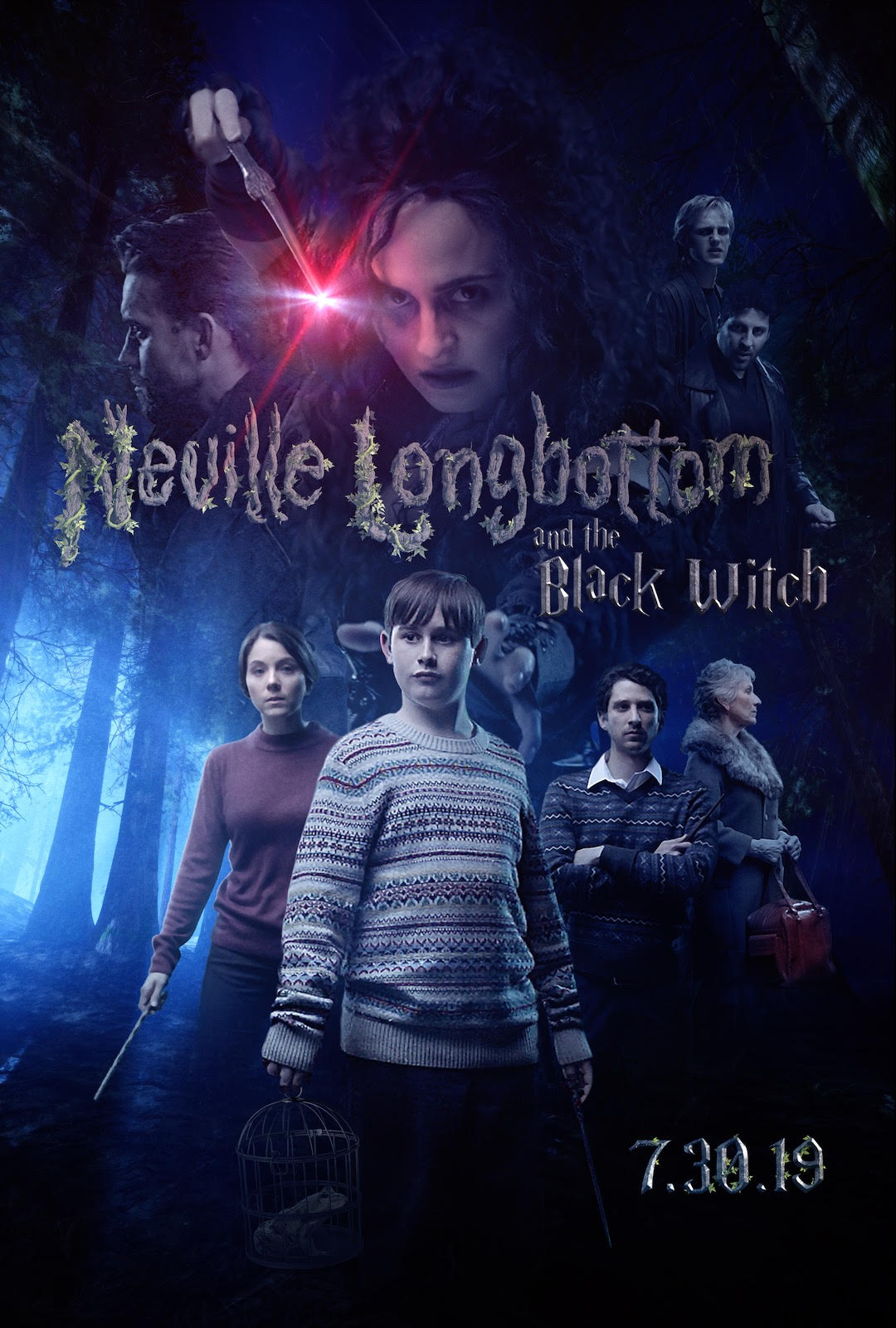 Neville Longbottom and the Black Witch